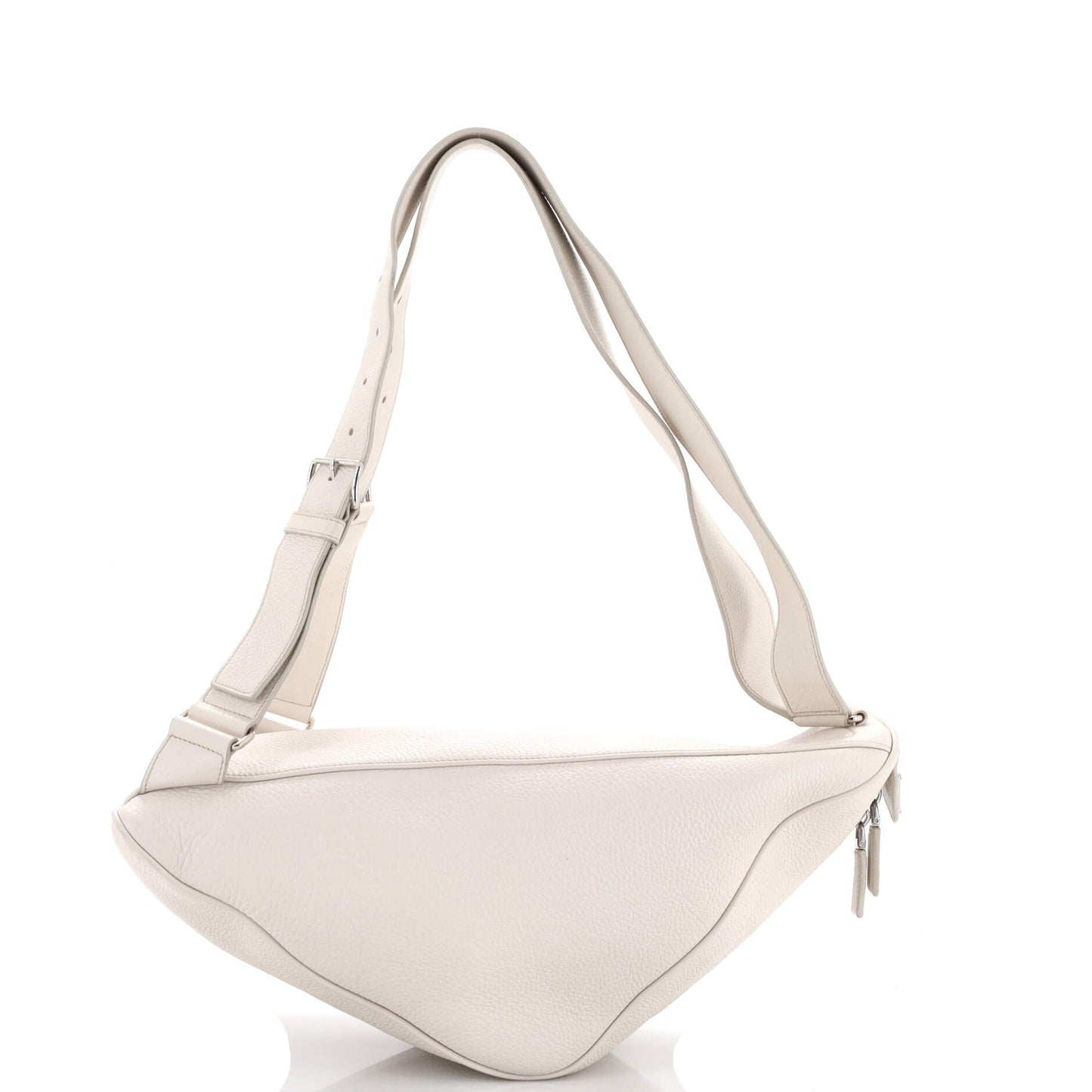 Prada Triangle Zip Backpack Leather