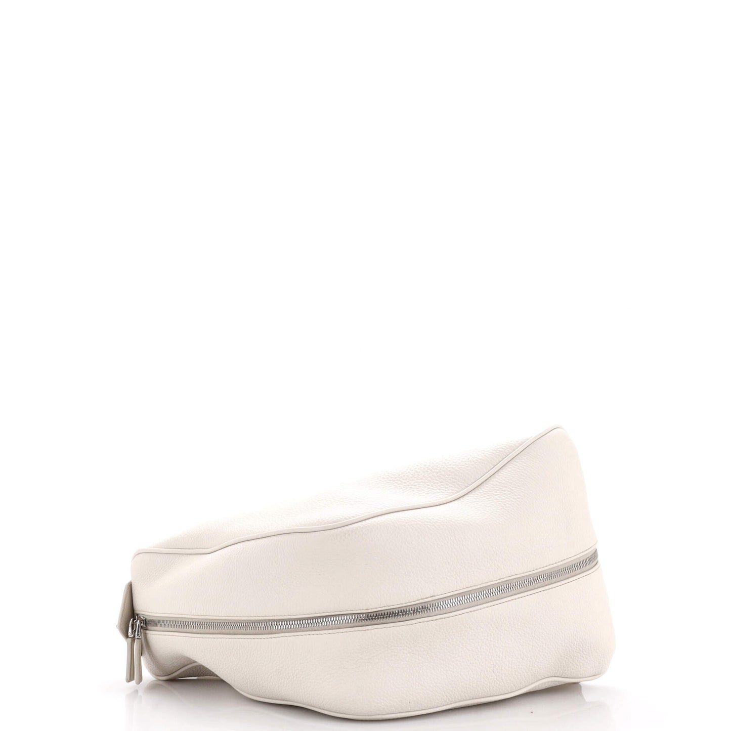Prada Triangle Zip Backpack Leather
