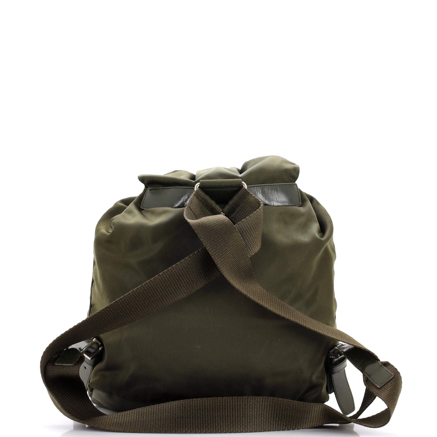 Prada Double Front Pocket Backpack Tessuto Small