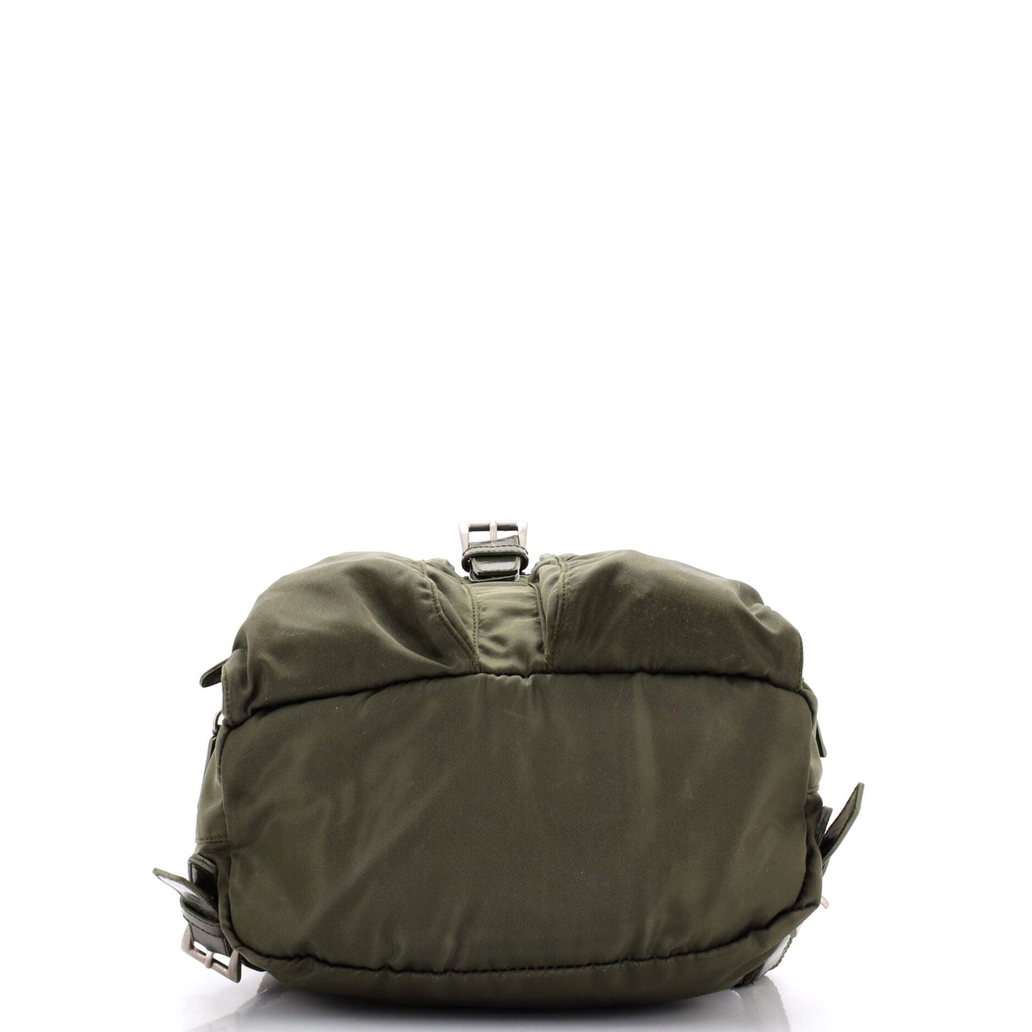 Prada Double Front Pocket Backpack Tessuto Small