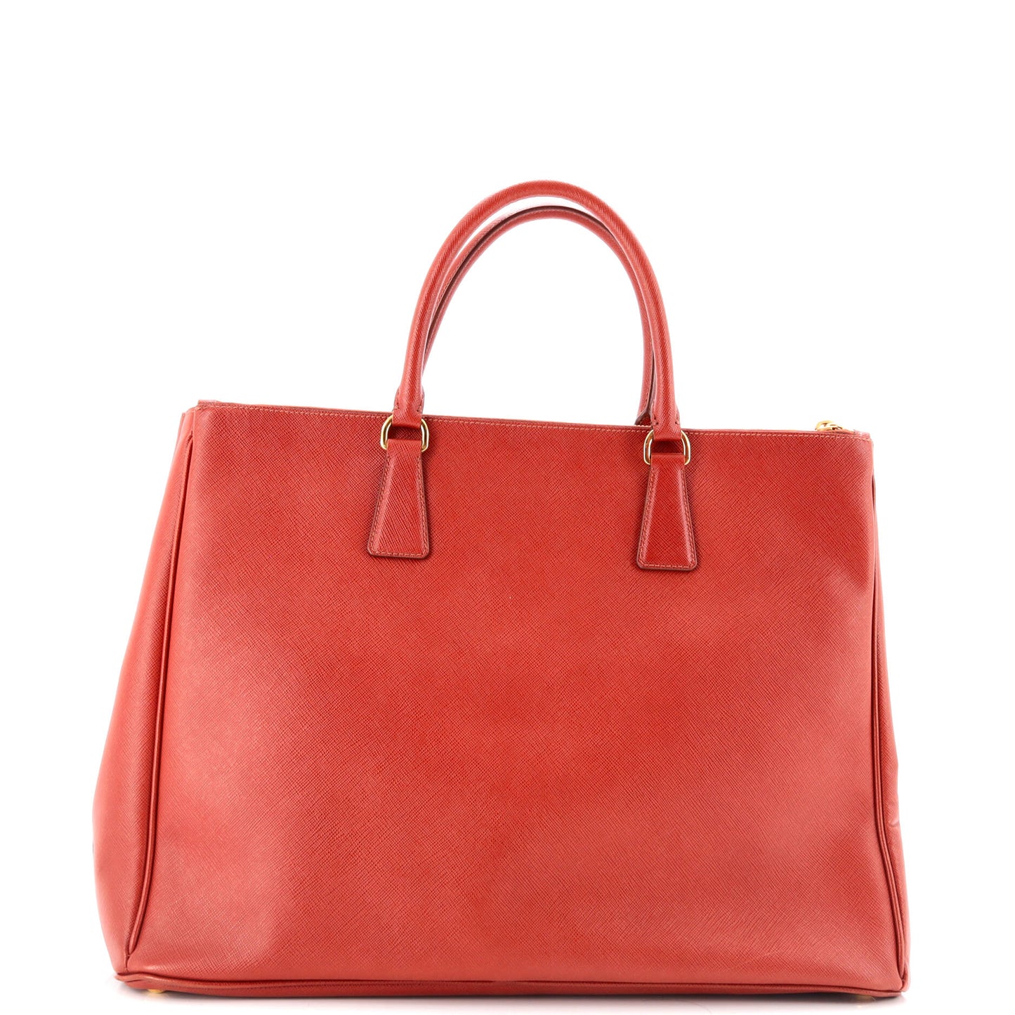 Prada Double Zip Lux Tote Saffiano Leather Large