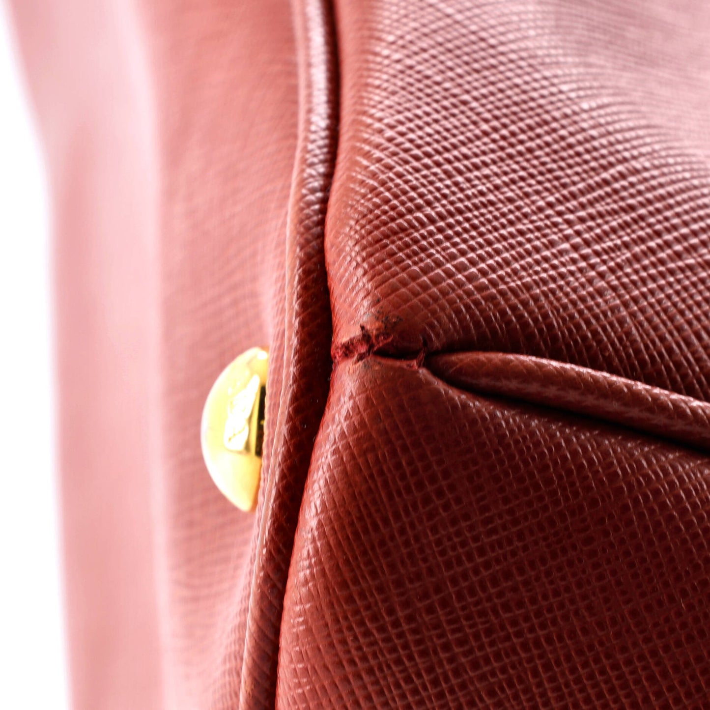 Prada Double Zip Lux Tote Saffiano Leather Large