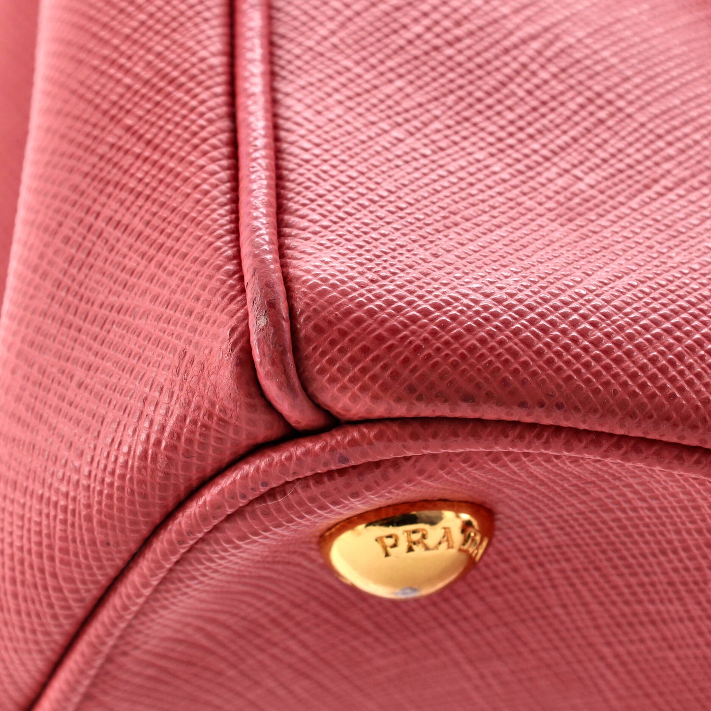 Prada Galleria Double Zip Tote Saffiano Leather Small