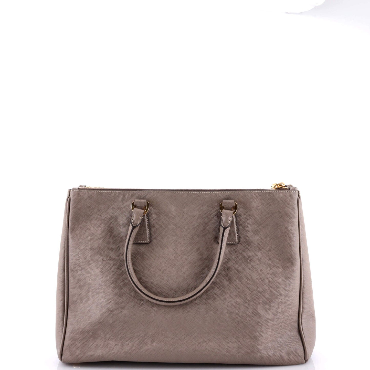 Prada Double Zip Lux Tote Saffiano Leather Large