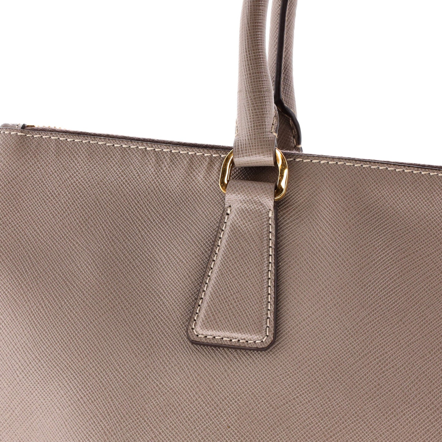Prada Double Zip Lux Tote Saffiano Leather Large
