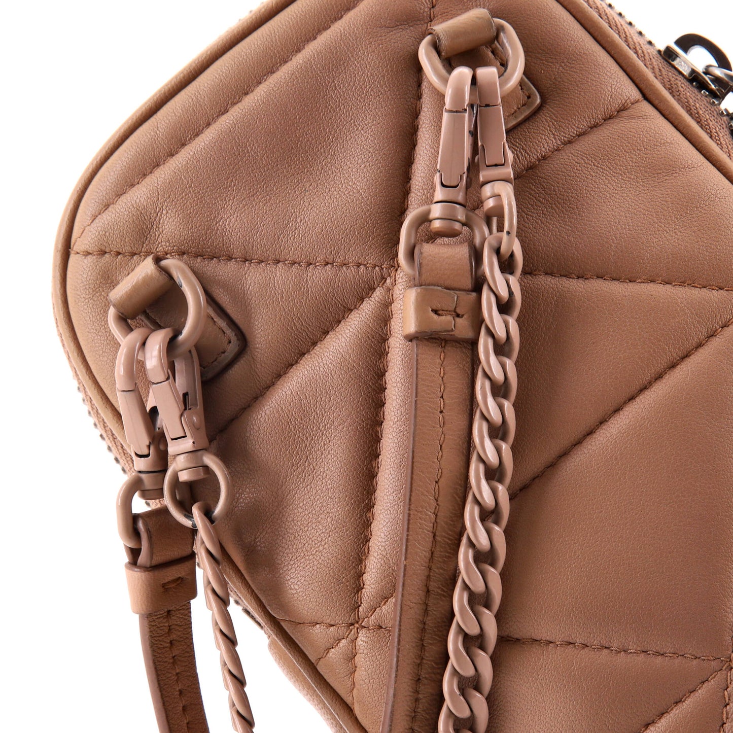 Prada Spectrum Phone Holder Crossbody Bag Quilted Nappa Leather