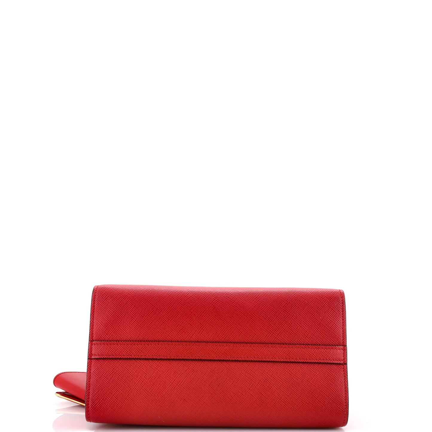 Prada Monochrome Tote Saffiano with City Calf Small