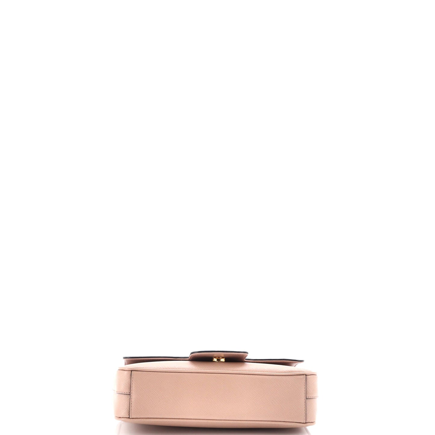 Prada Pattina Flap Shoulder Bag Saffiano Leather Small
