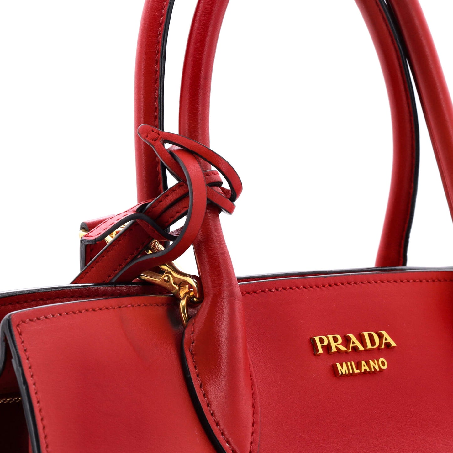 Prada Esplanade Tote Saffiano with City Calf Medium