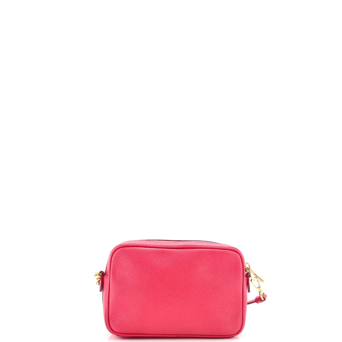 Prada Monochrome Camera Bag Saffiano Leather Small