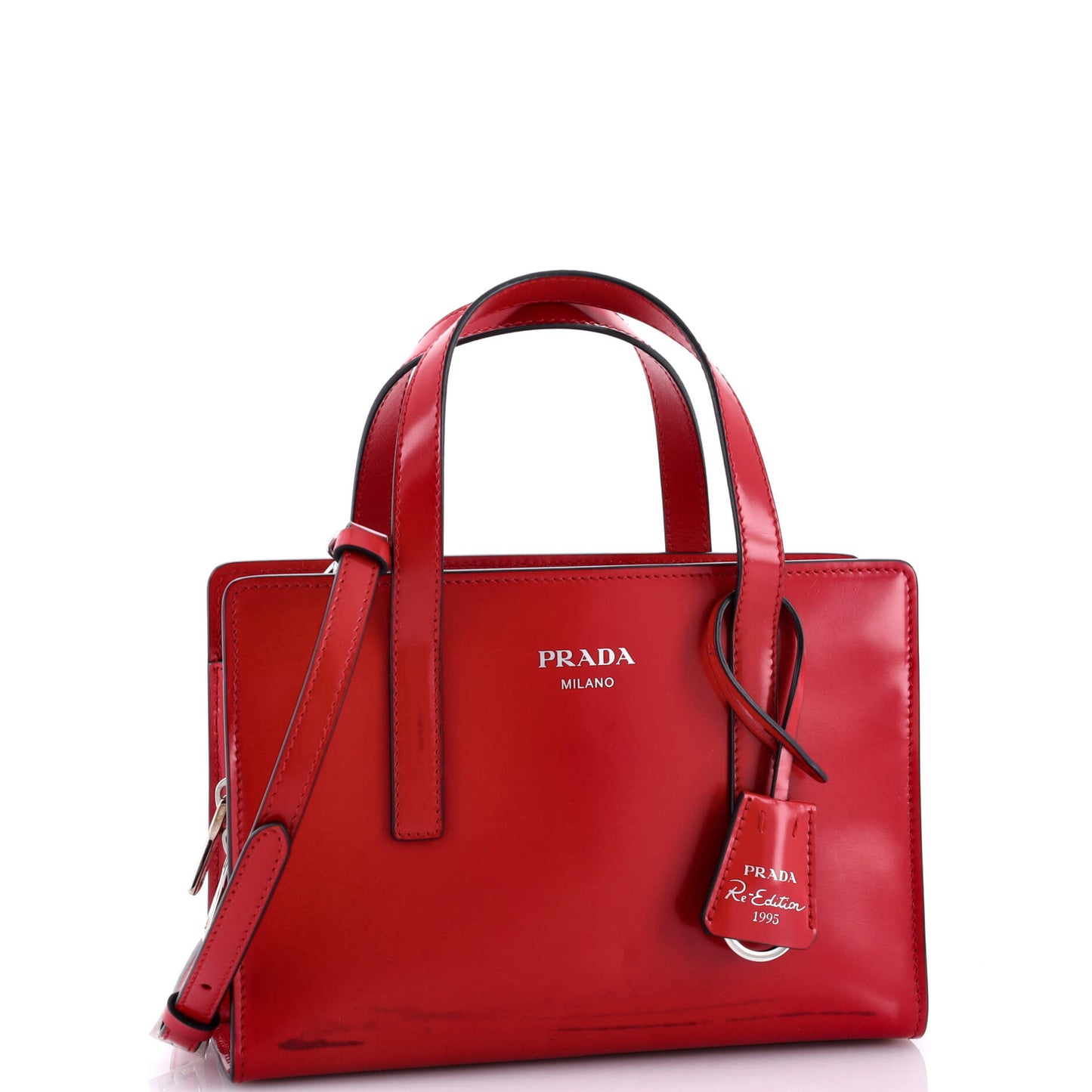 Prada Re-Edition 1995 Tote Spazzolato Leather Mini