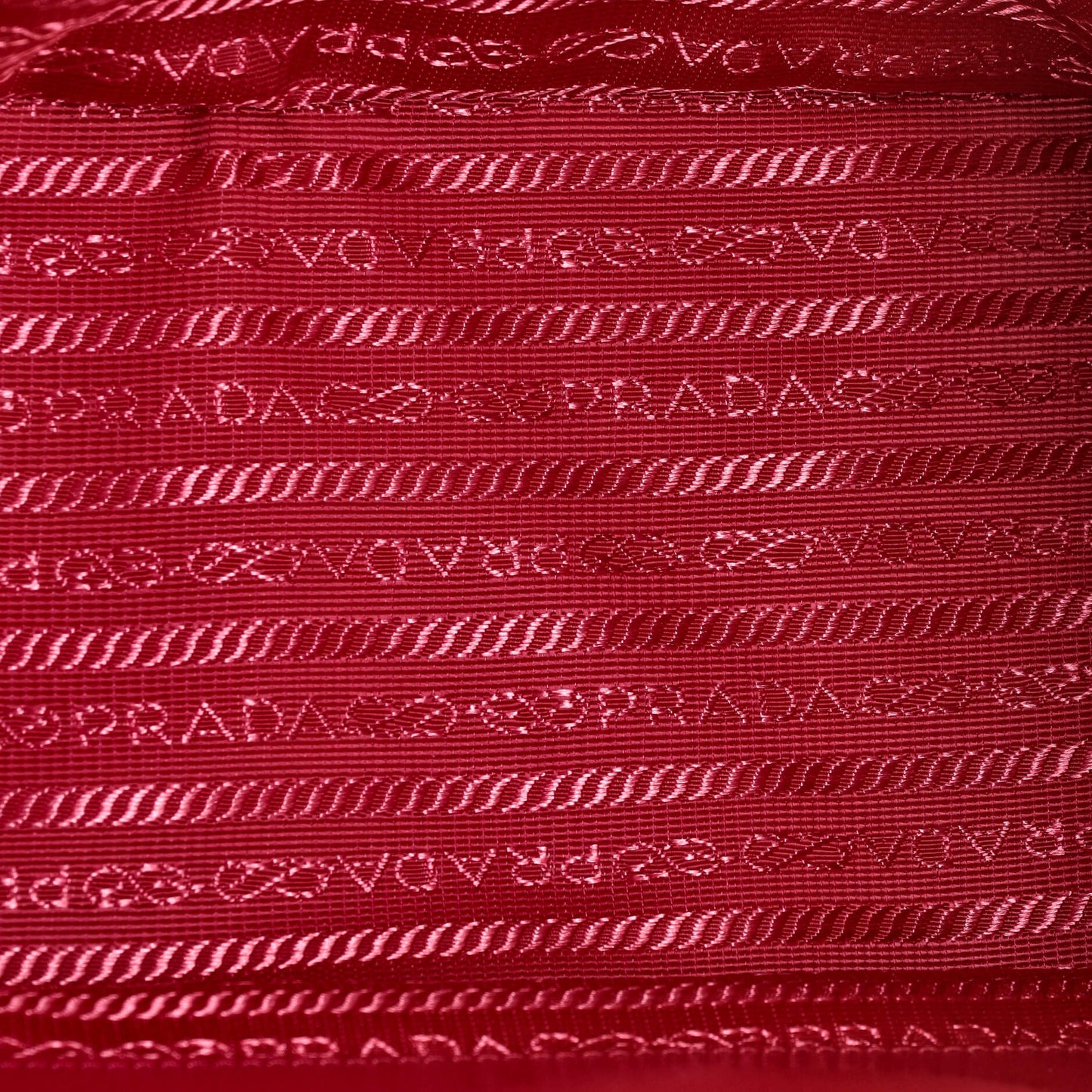 Prada Double Zip Lux Tote Vernice Saffiano Leather Mini