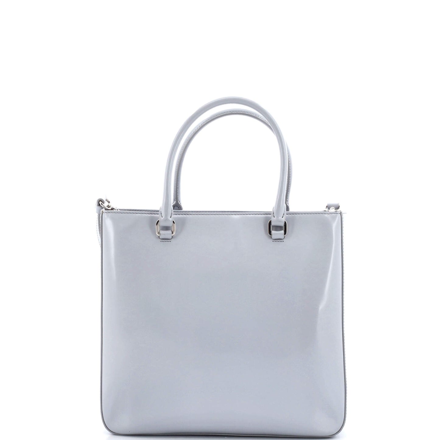 Prada Convertible Tote Brushed Leather Medium