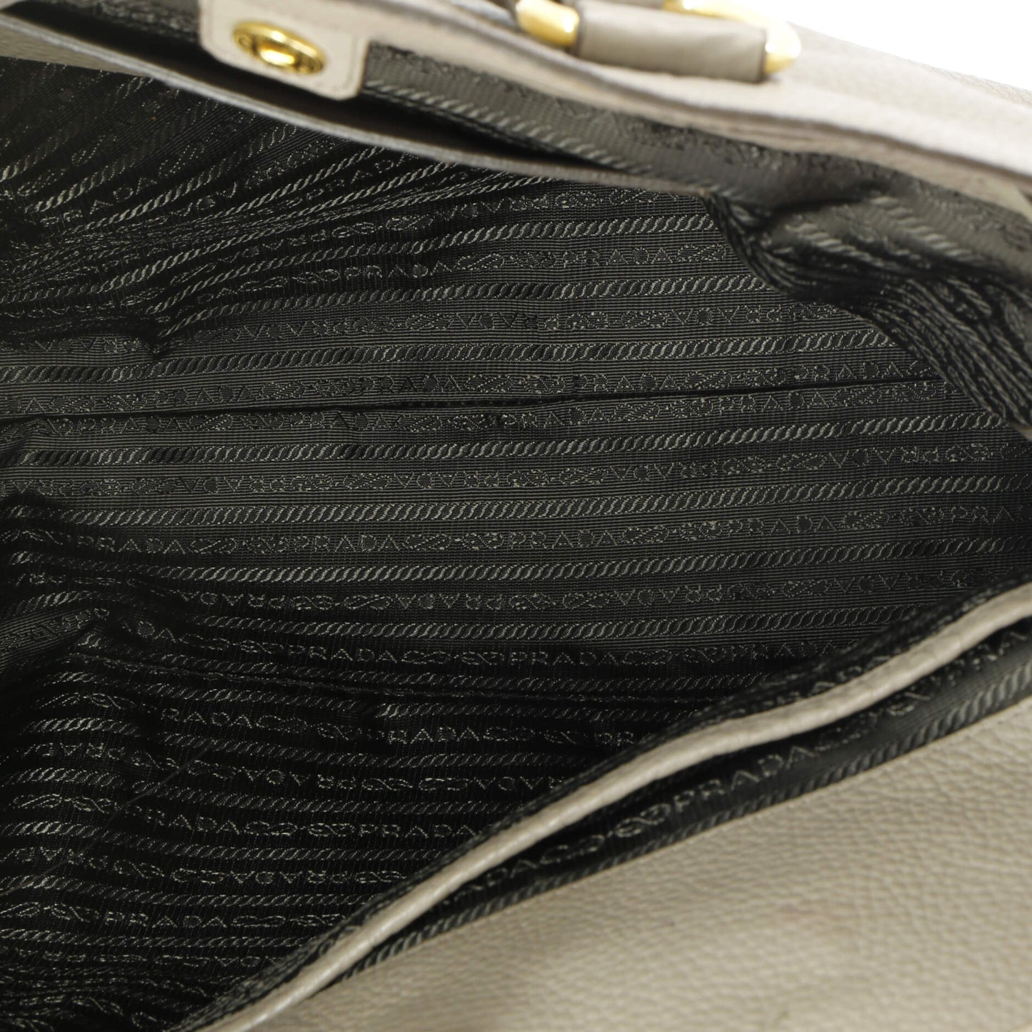 Prada Convertible Shopper Tote Vitello Daino Large