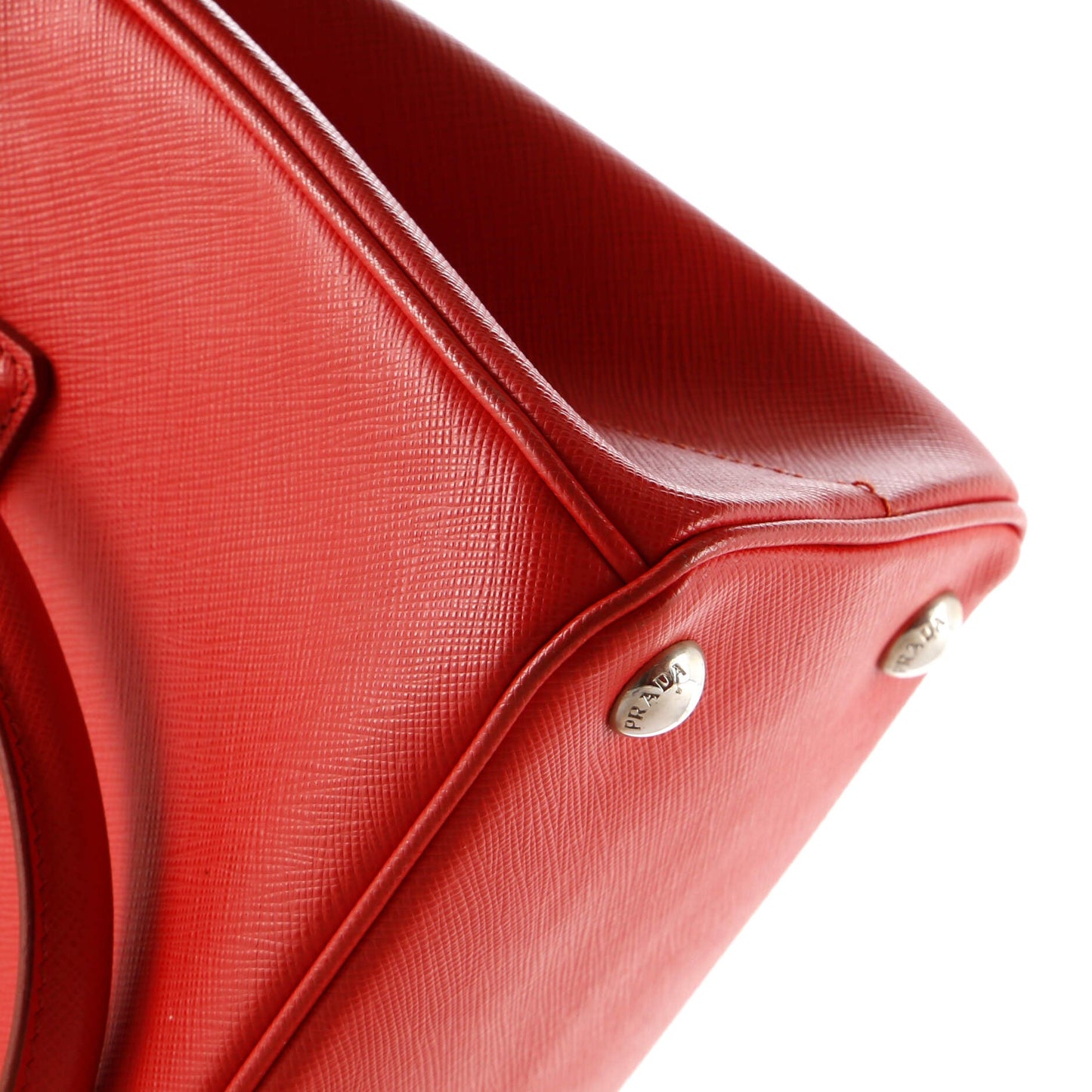 Prada Galleria Double Zip Tote Saffiano Leather Small