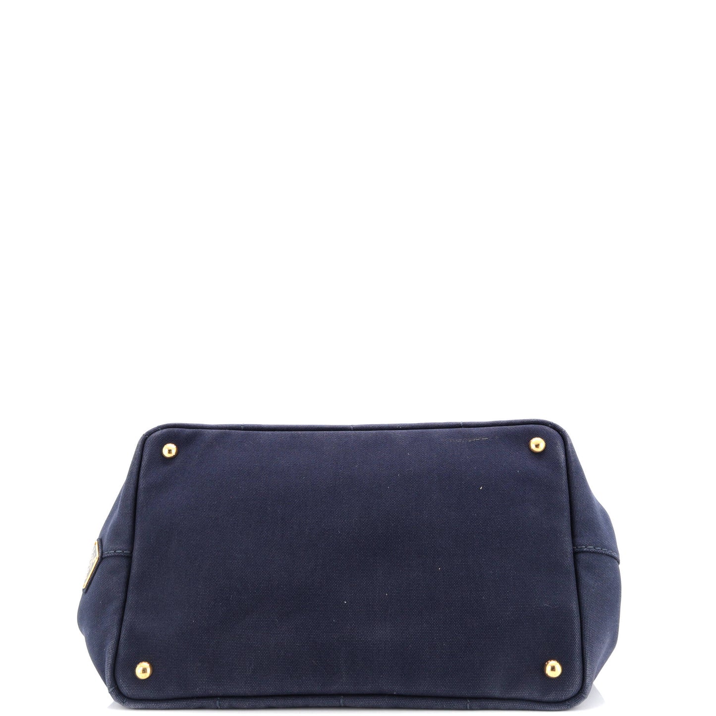 Prada Canapa Convertible Tote Canvas Medium