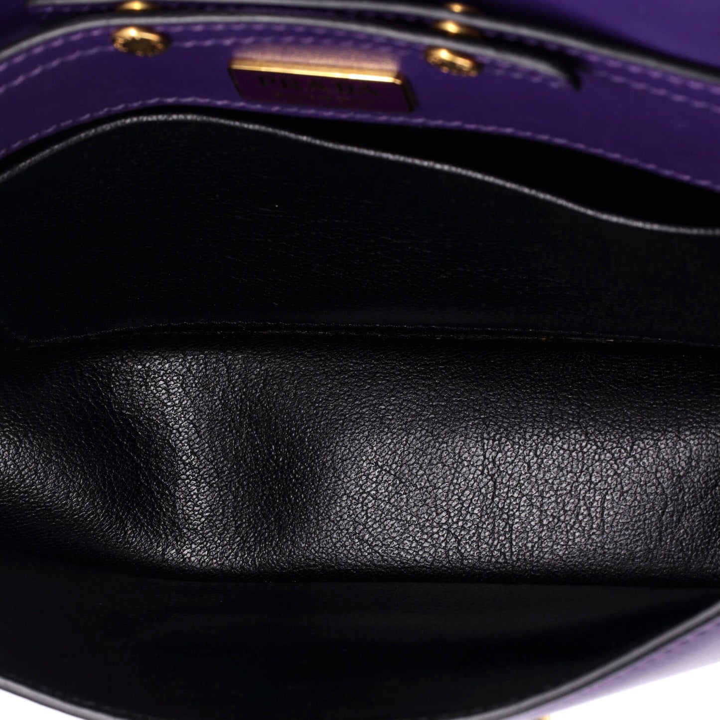 Prada Cahier Chain Clutch City Calf and Saffiano