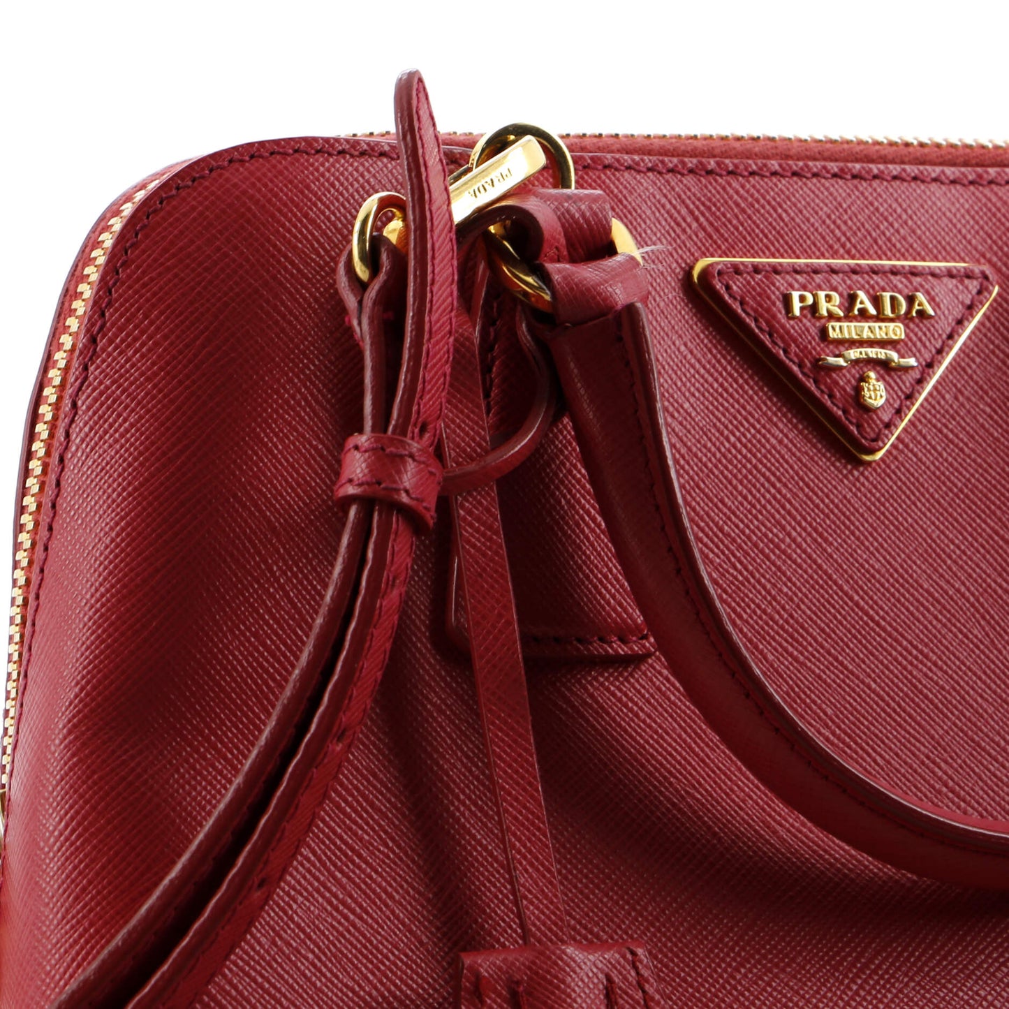 Prada Promenade Bag Saffiano Leather Small