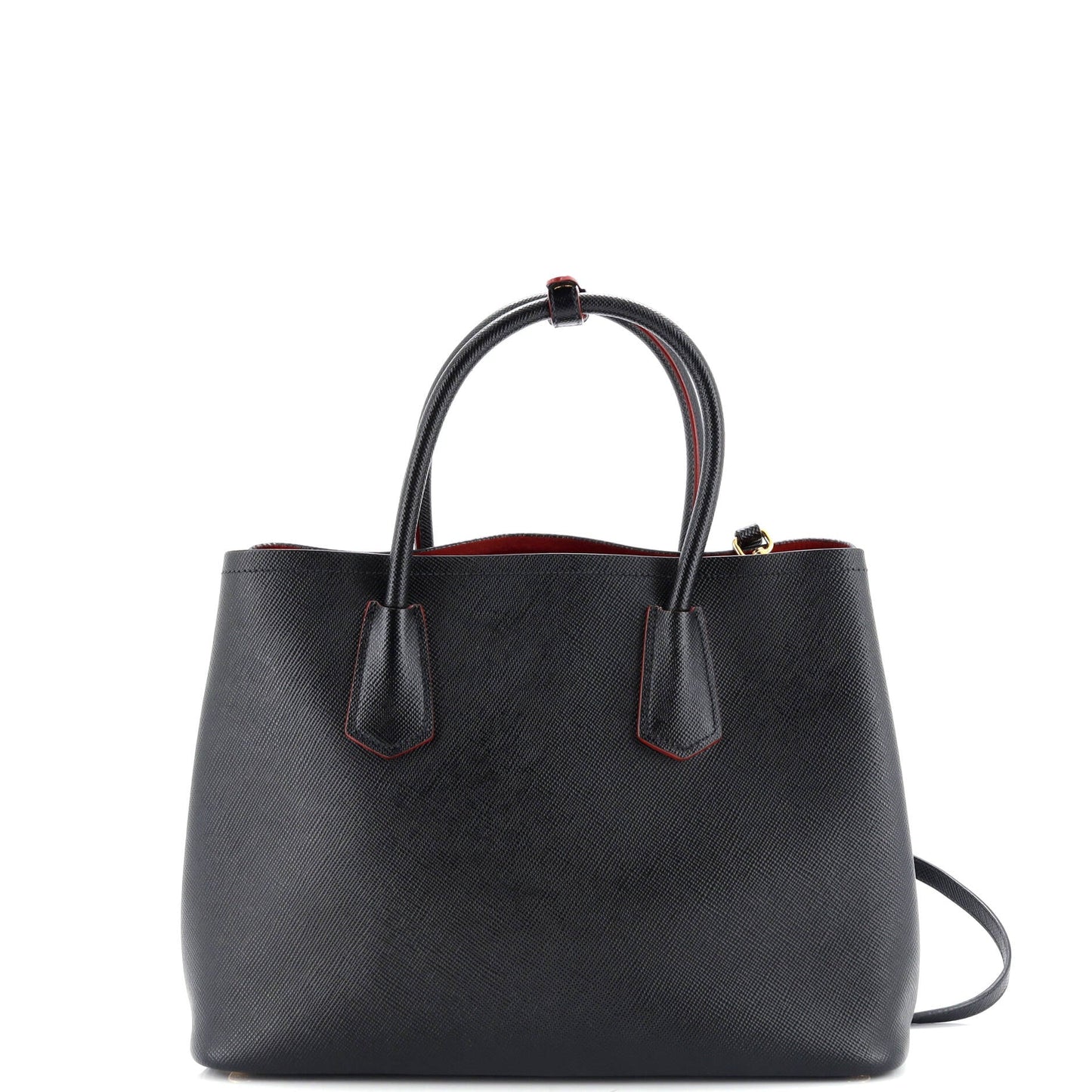 Prada Cuir Double Tote Saffiano Leather Medium