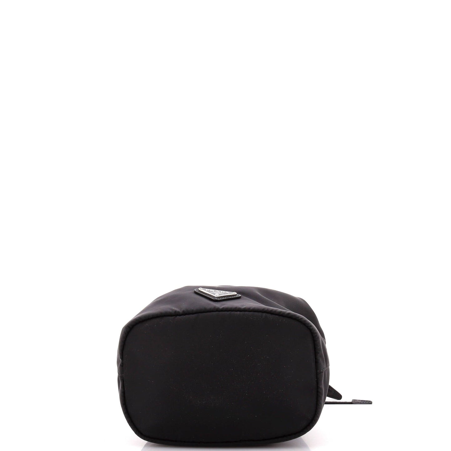 Prada Drawstring Wristlet Bucket Bag Tessuto Small
