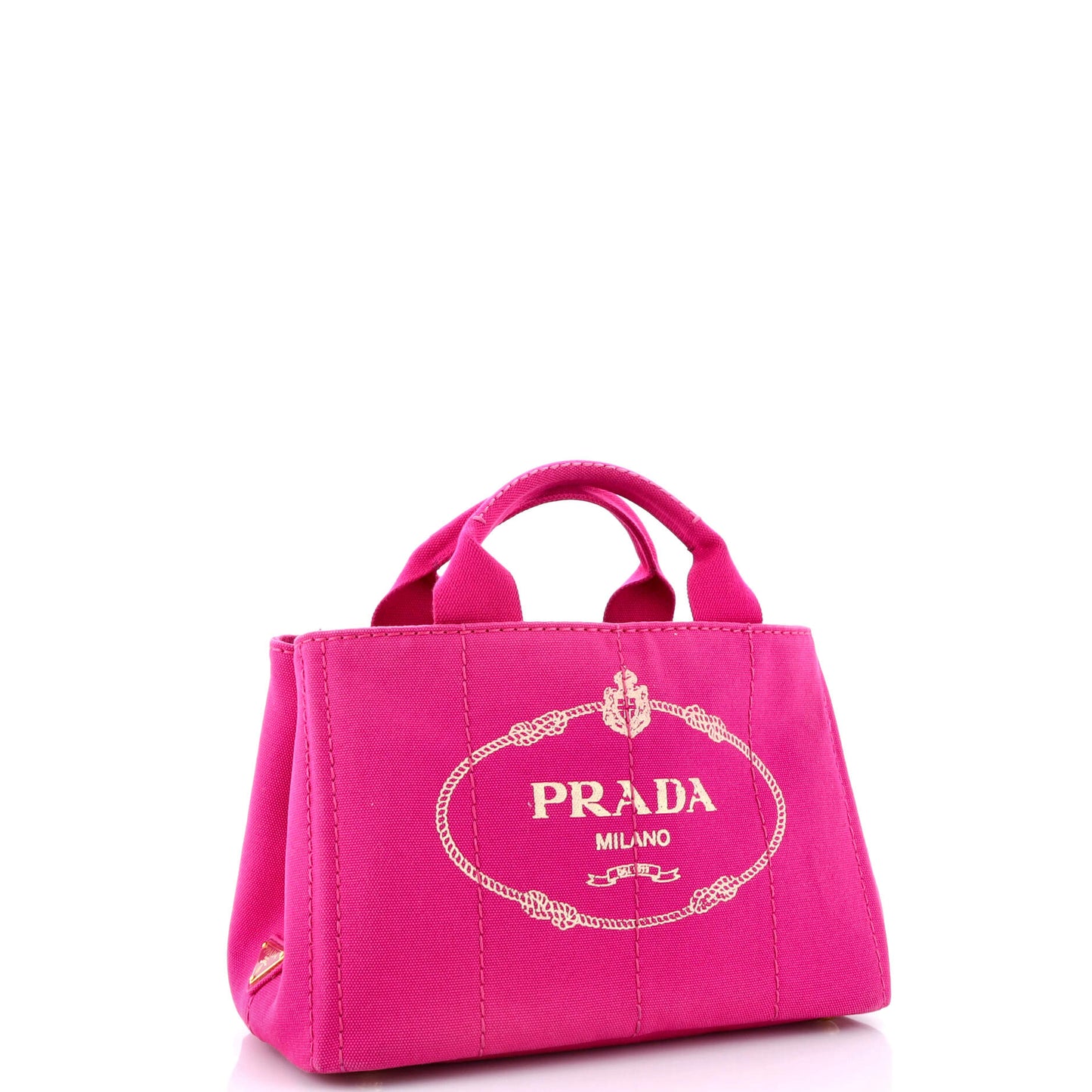 Prada Canapa Tote Canvas Mini