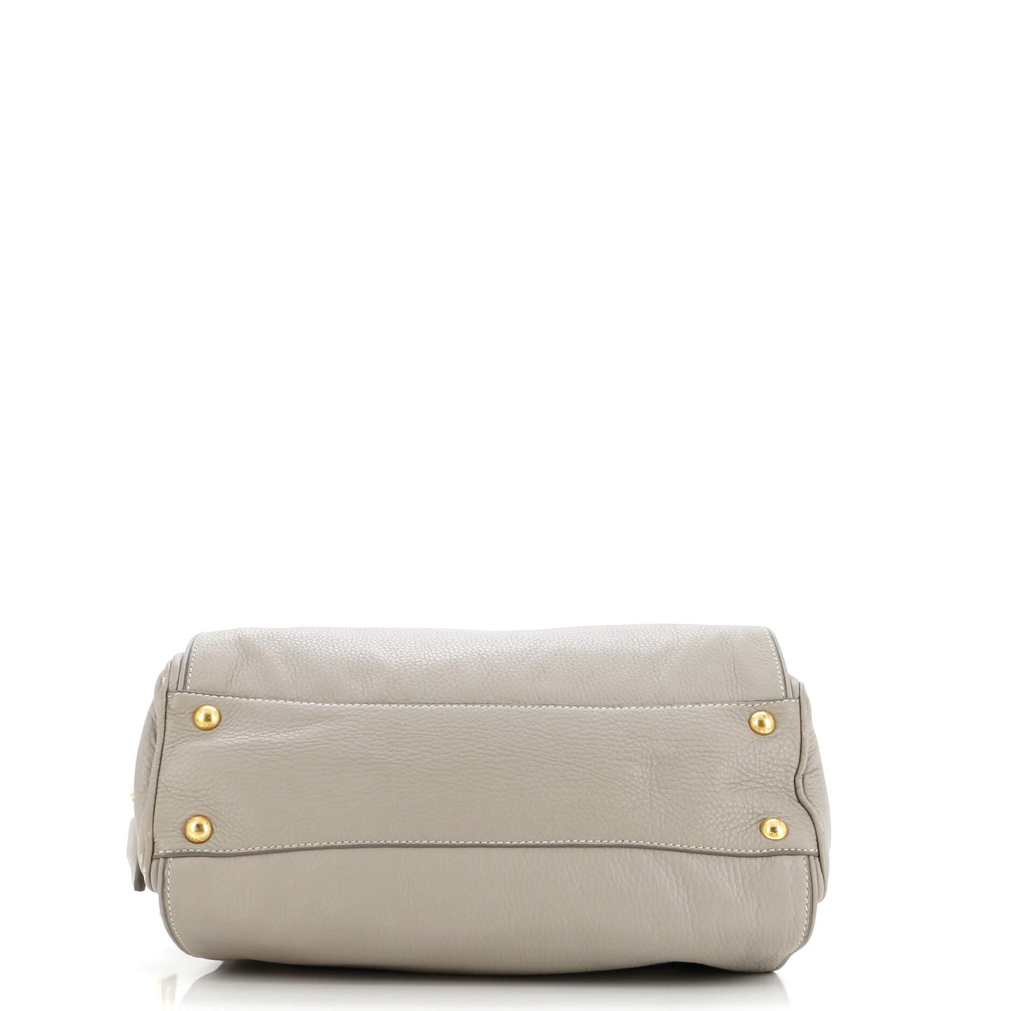Prada Zip Satchel Vitello Daino Medium