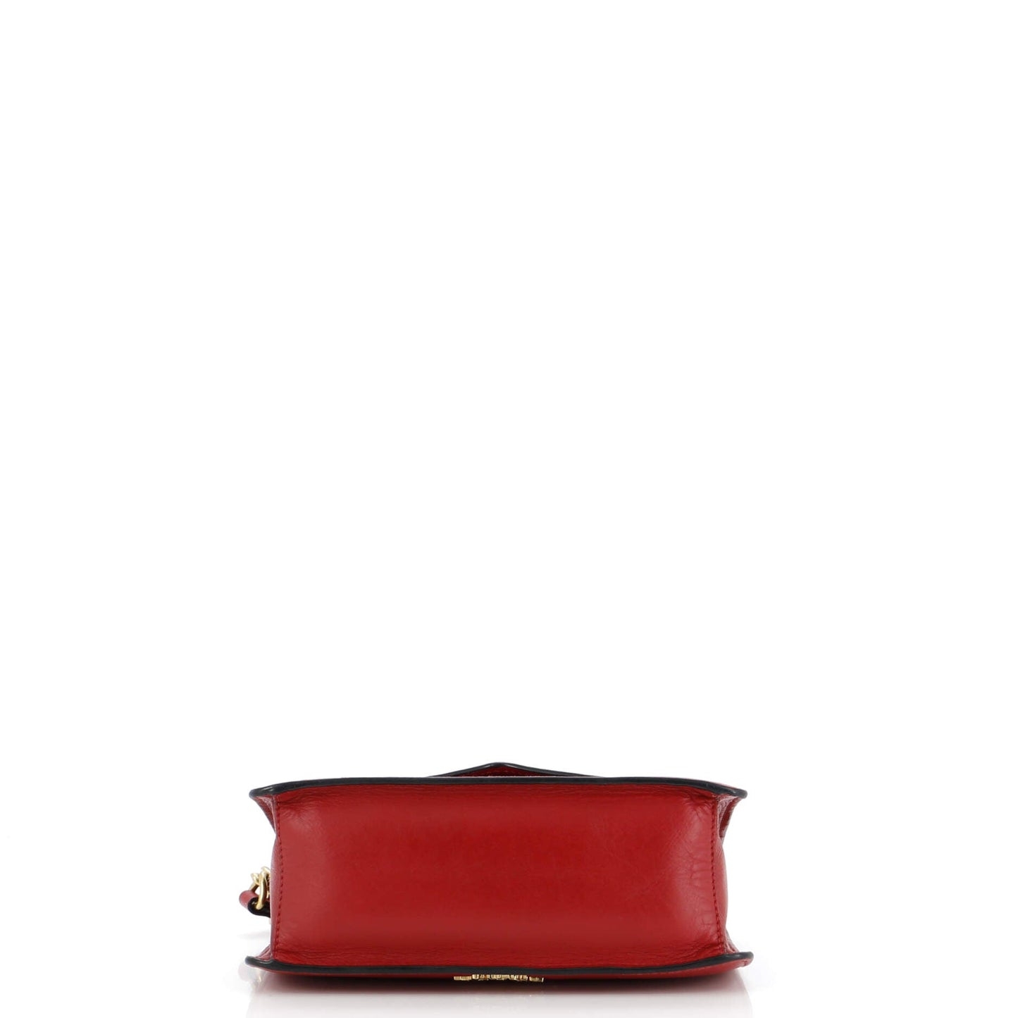 Prada Flip Lock Chain Shoulder Bag Saffiano Leather Small