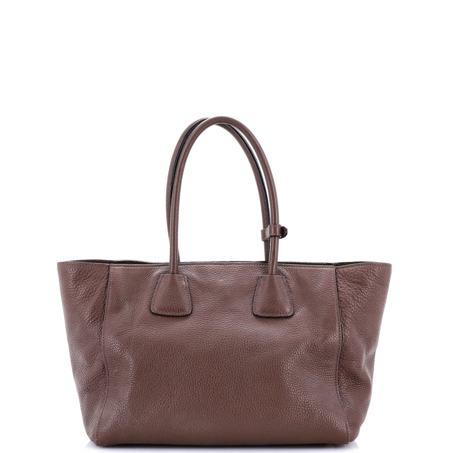 Prada Front Pocket Wing Convertible Tote Vitello Daino