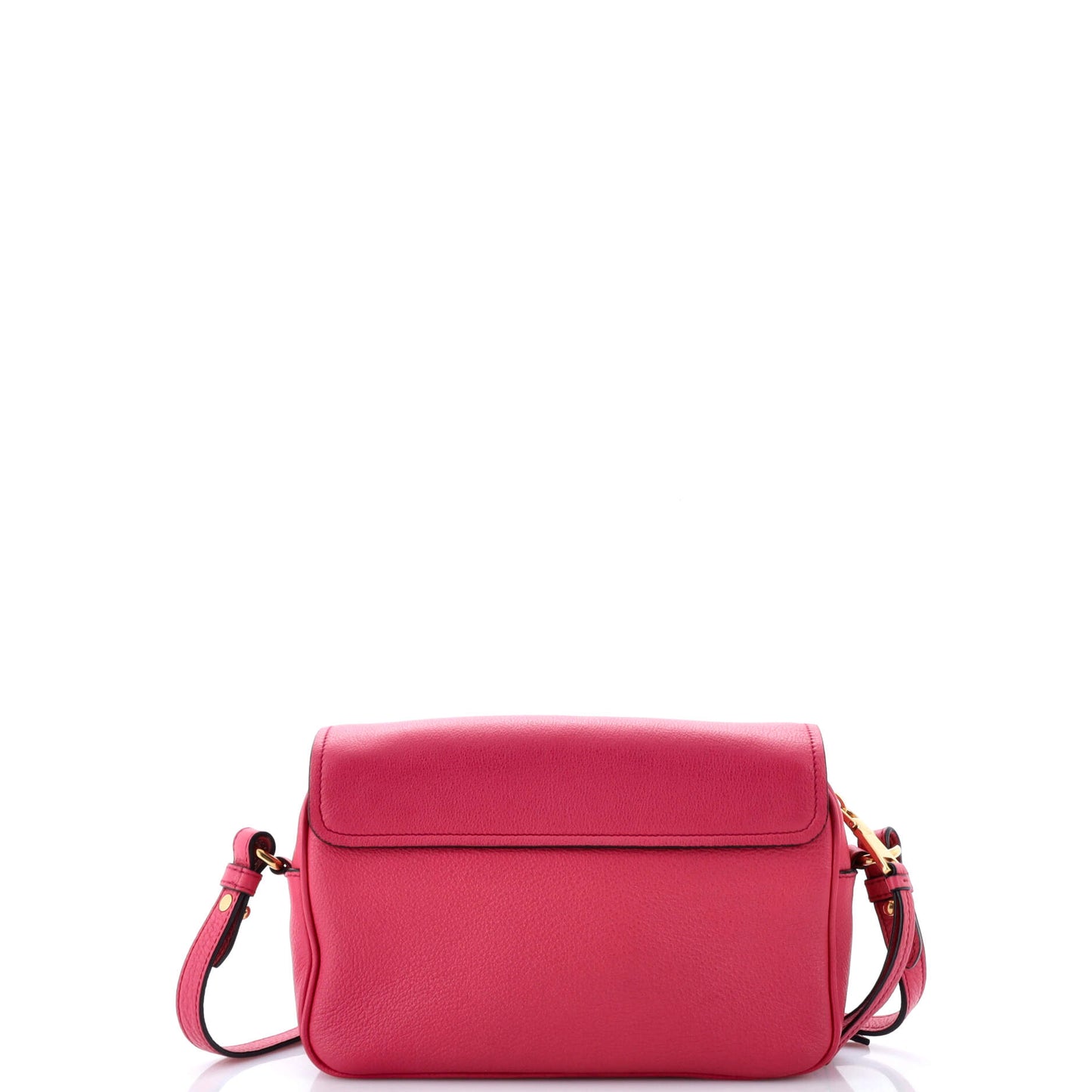 Prada Flap Zip Crossbody Bag Vitello Phenix Small