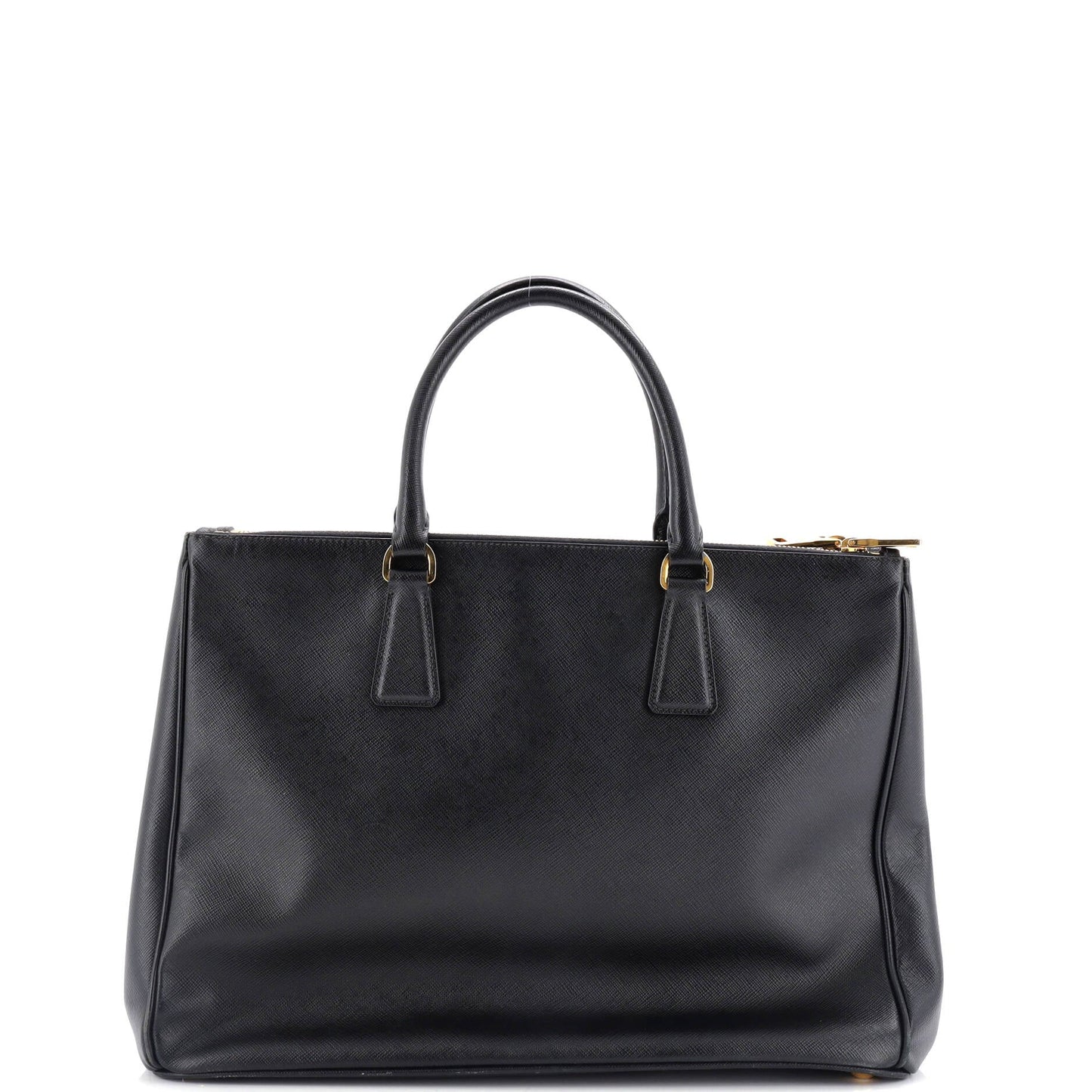 Prada Double Zip Lux Tote Saffiano Leather Large