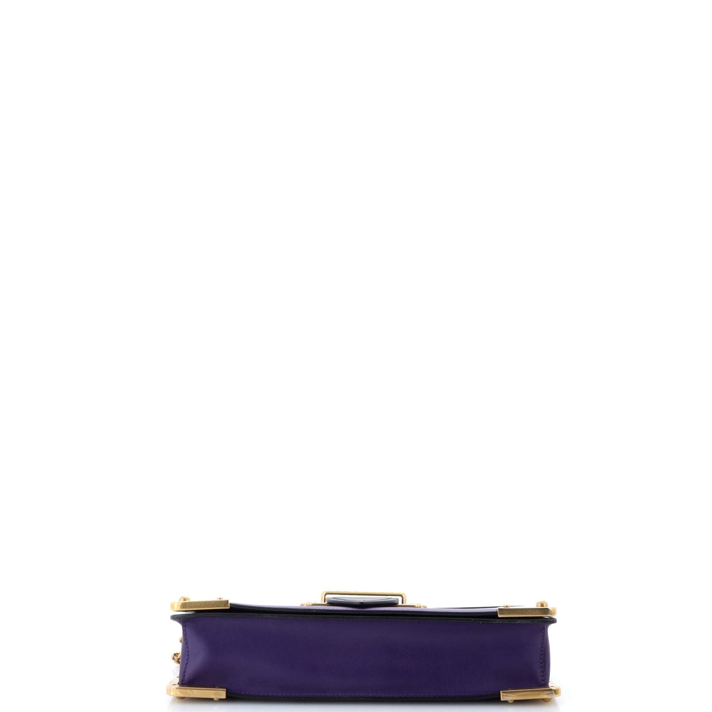 Prada Cahier Chain Clutch City Calf and Saffiano