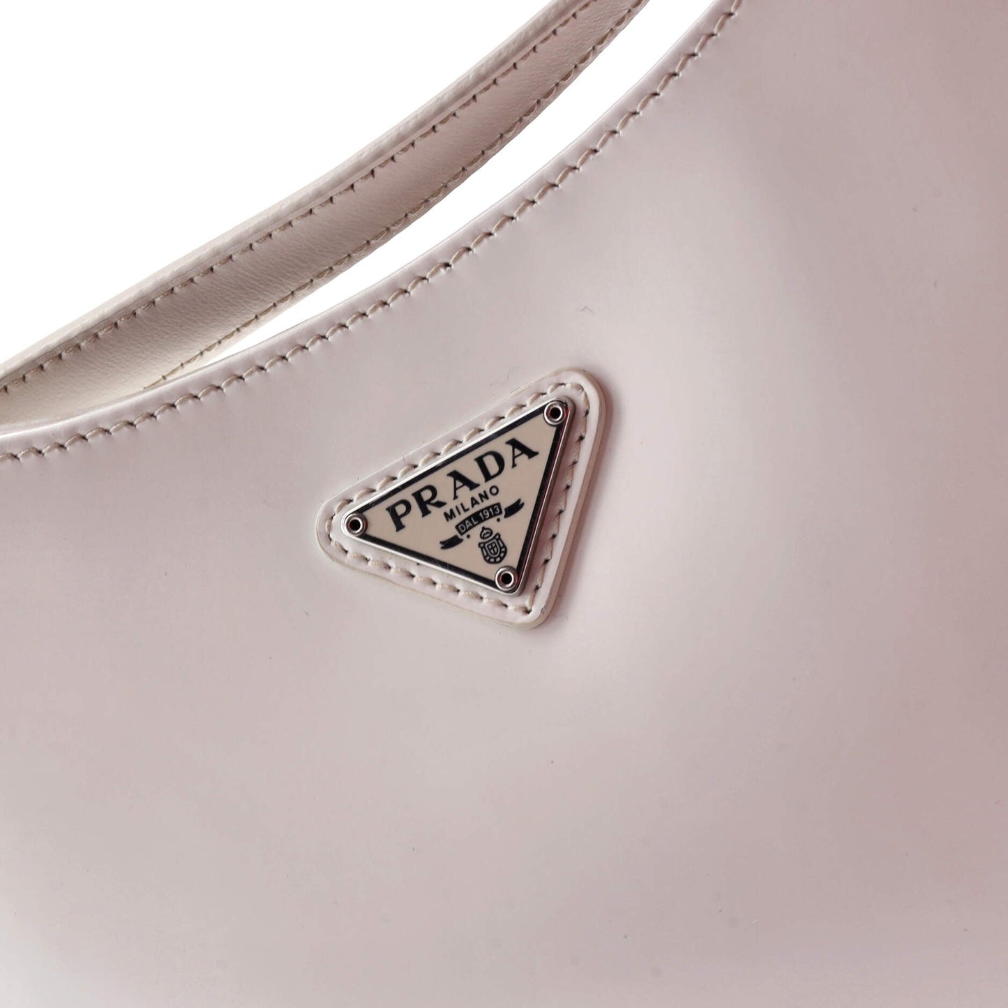 Prada Cleo Shoulder Bag Spazzolato Leather Large