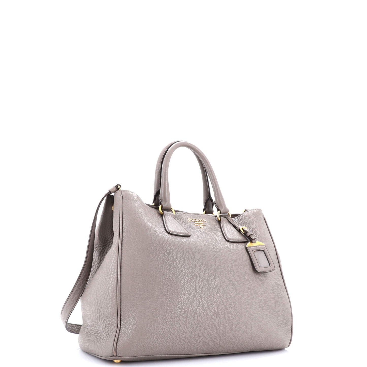 Prada Convertible Shopper Tote Vitello Daino Large