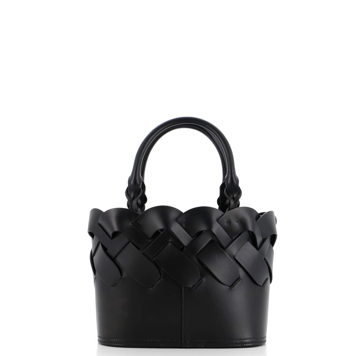 Prada Tress Tote Leather Small