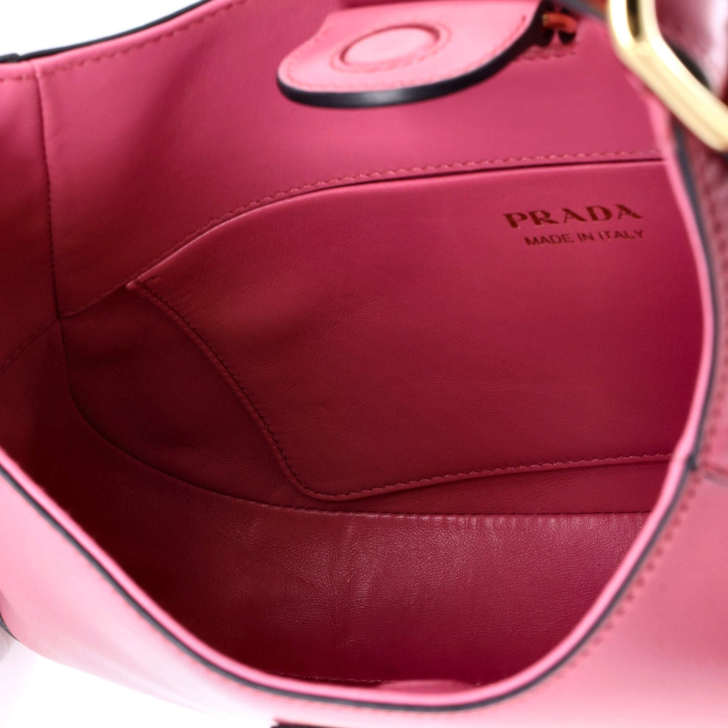 Prada Cleo Shoulder Bag Box Calf Medium