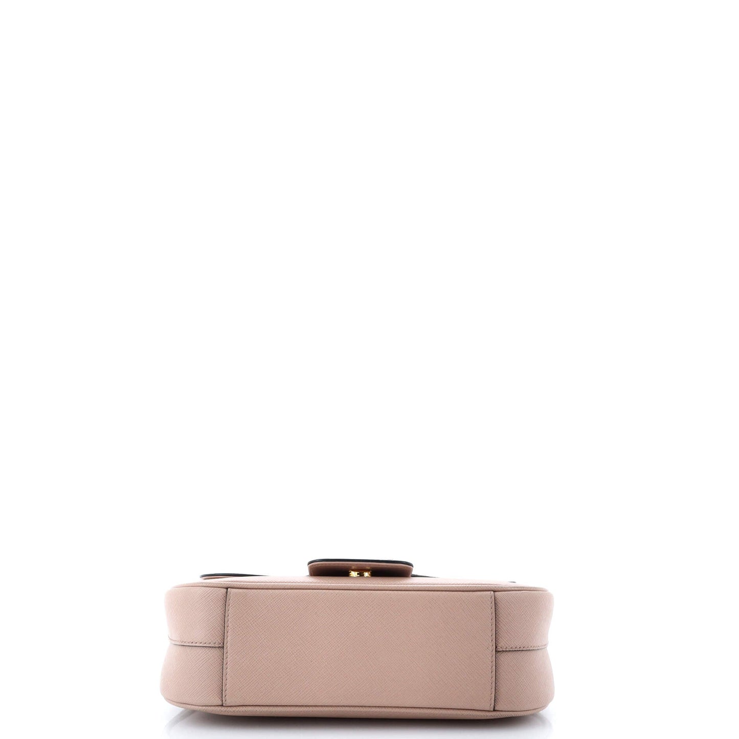 Prada Pattina Flap Shoulder Bag Saffiano Leather Small