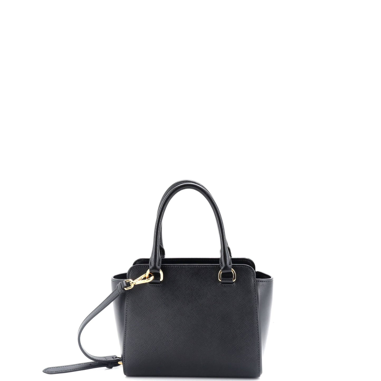 Prada Convertible Tote Saffiano with Soft Calf Mini