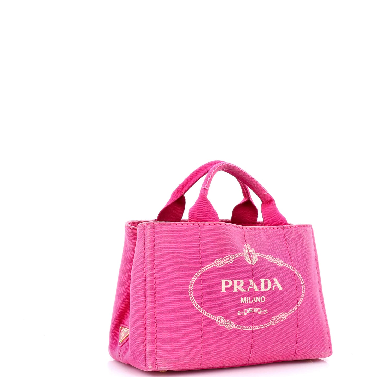 Prada Canapa Tote Canvas Mini