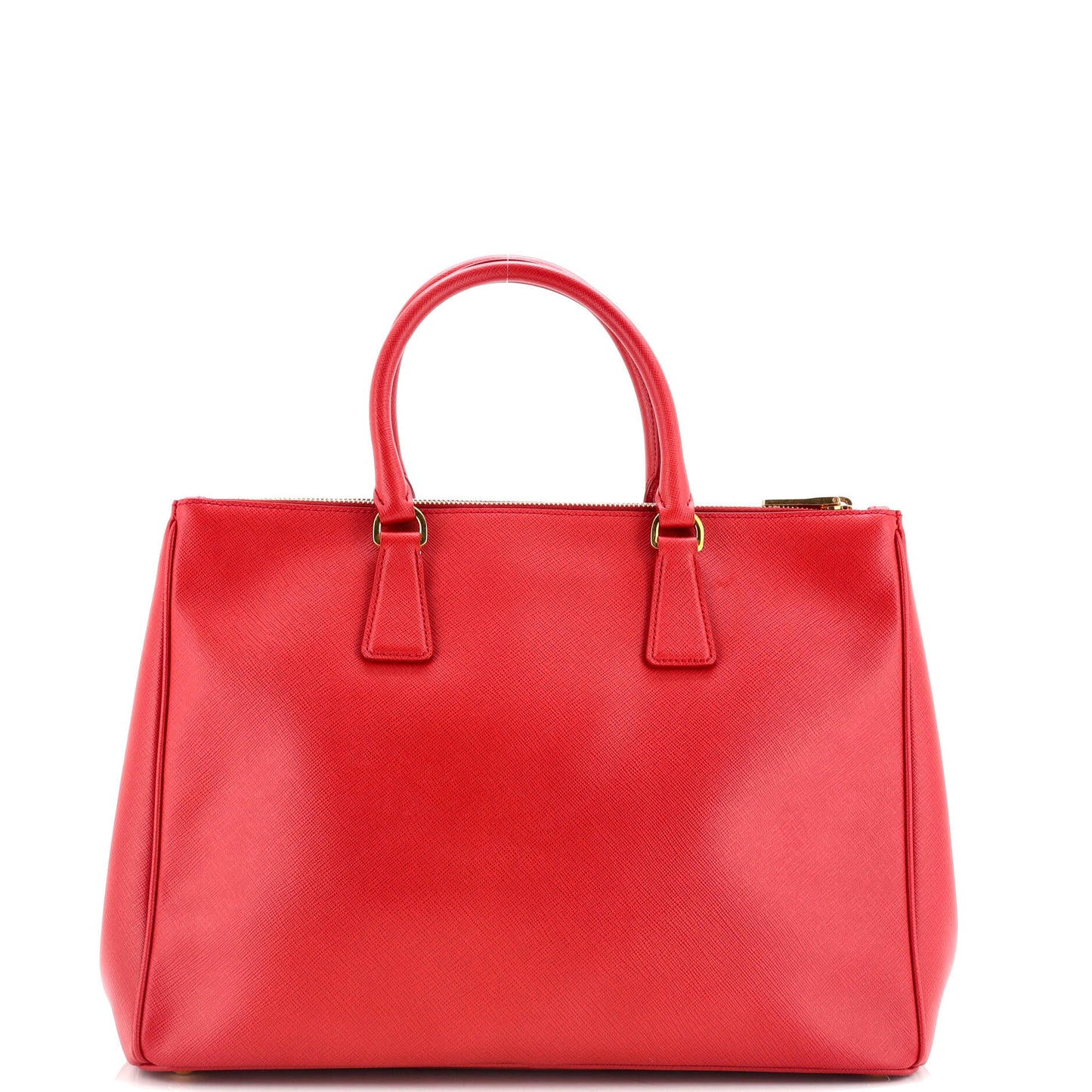 Prada Double Zip Lux Tote Saffiano Leather Large