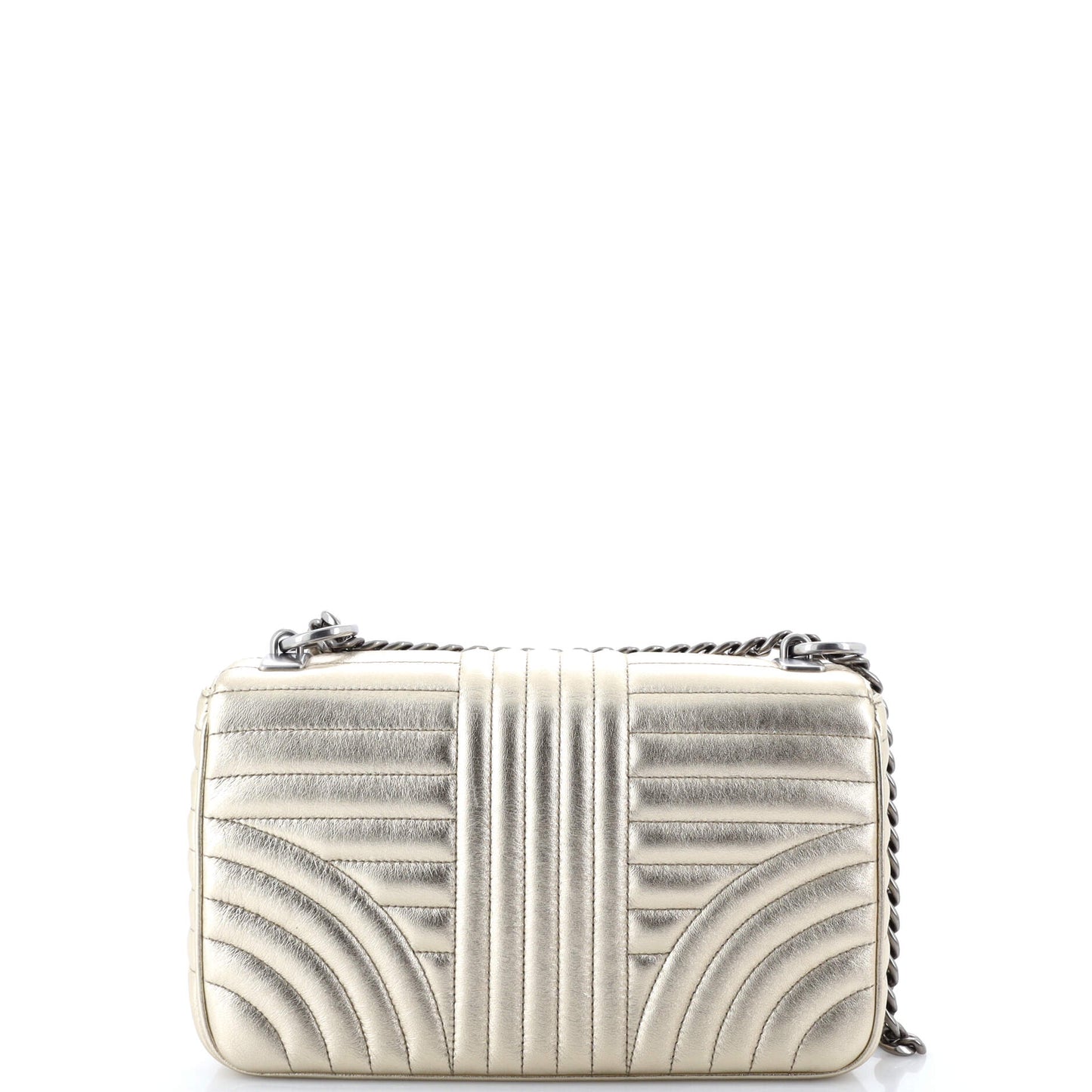 Prada Chain Flap Shoulder Bag Diagramme Quilted Leather Medium