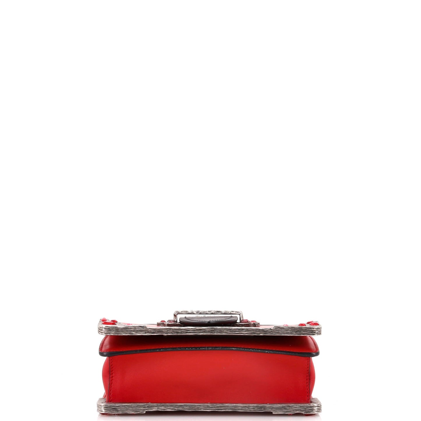 Prada Cahier Chain Crossbody Bag City Calf and Saffiano Small