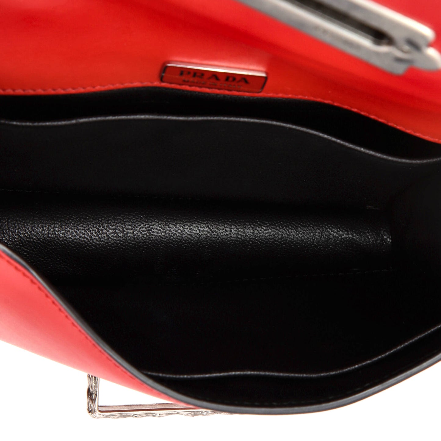 Prada Cahier Chain Crossbody Bag City Calf and Saffiano Small
