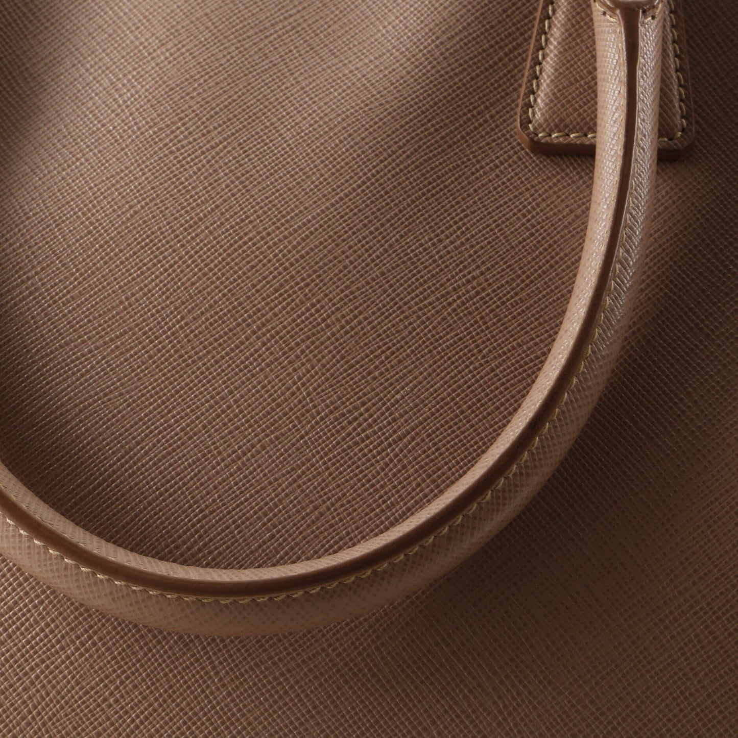Prada Double Zip Lux Tote Saffiano Leather Medium