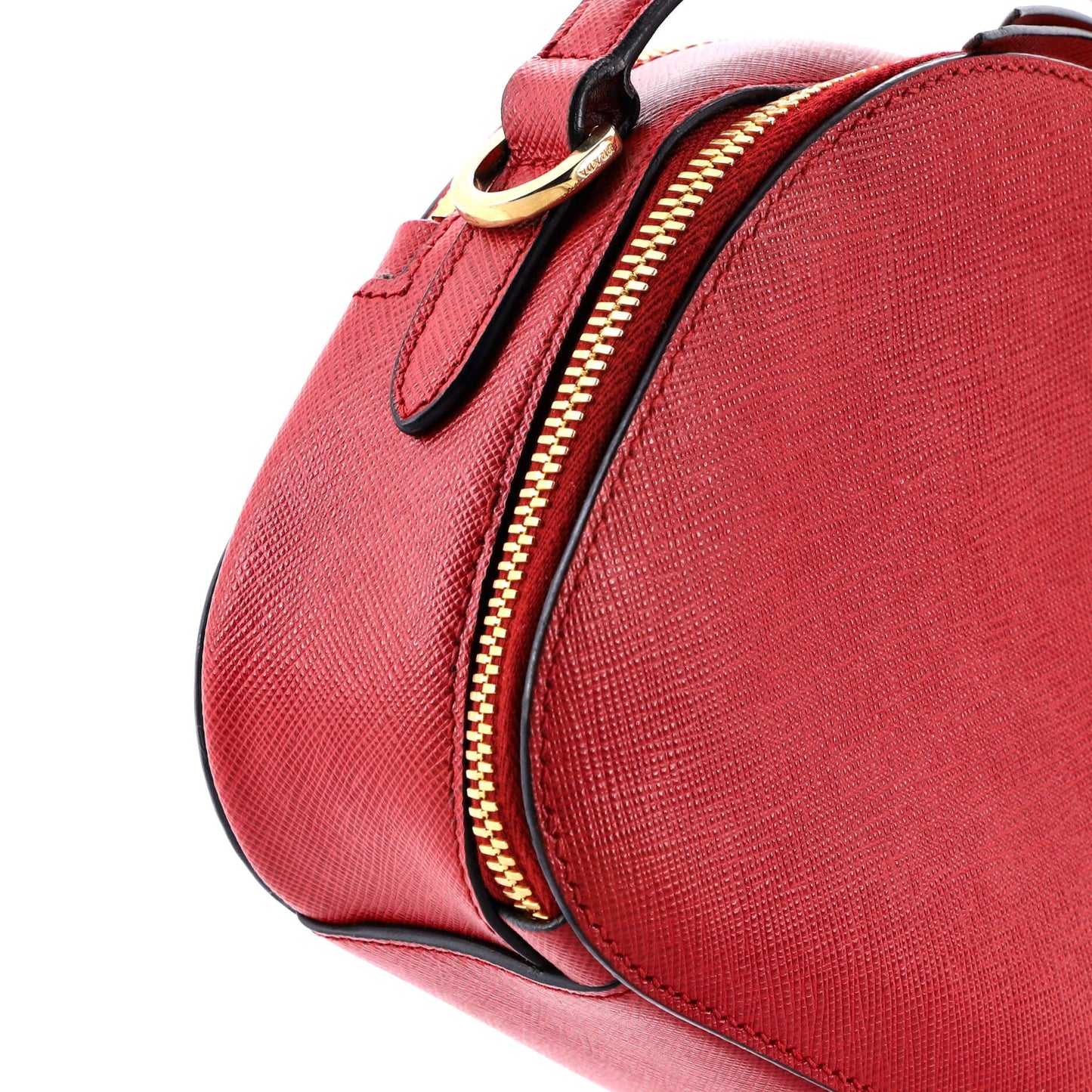 Prada Odette Top Handle Bag Saffiano Leather Small