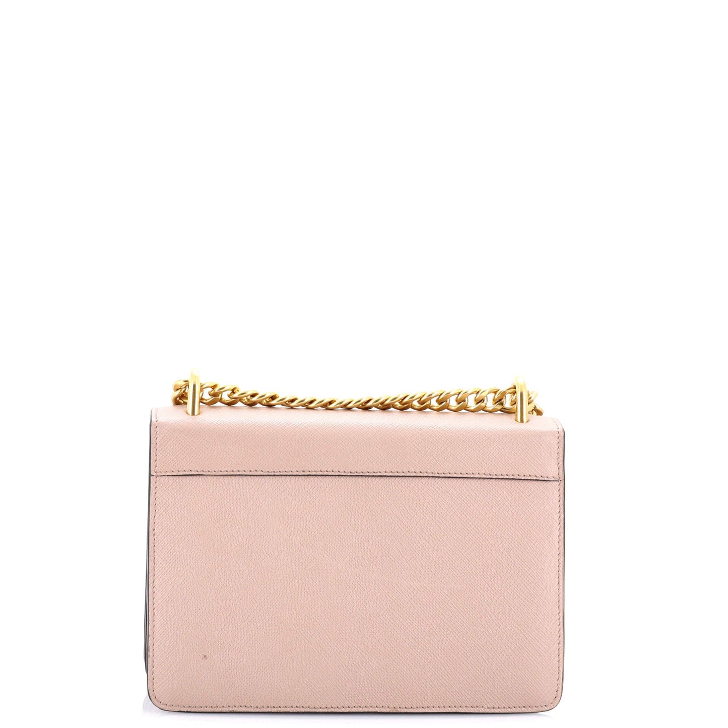 Prada Chain Flap Bag Saffiano Leather Small