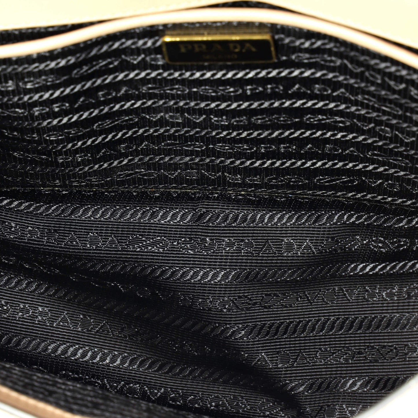 Prada Chain Flap Bag Saffiano Leather Small