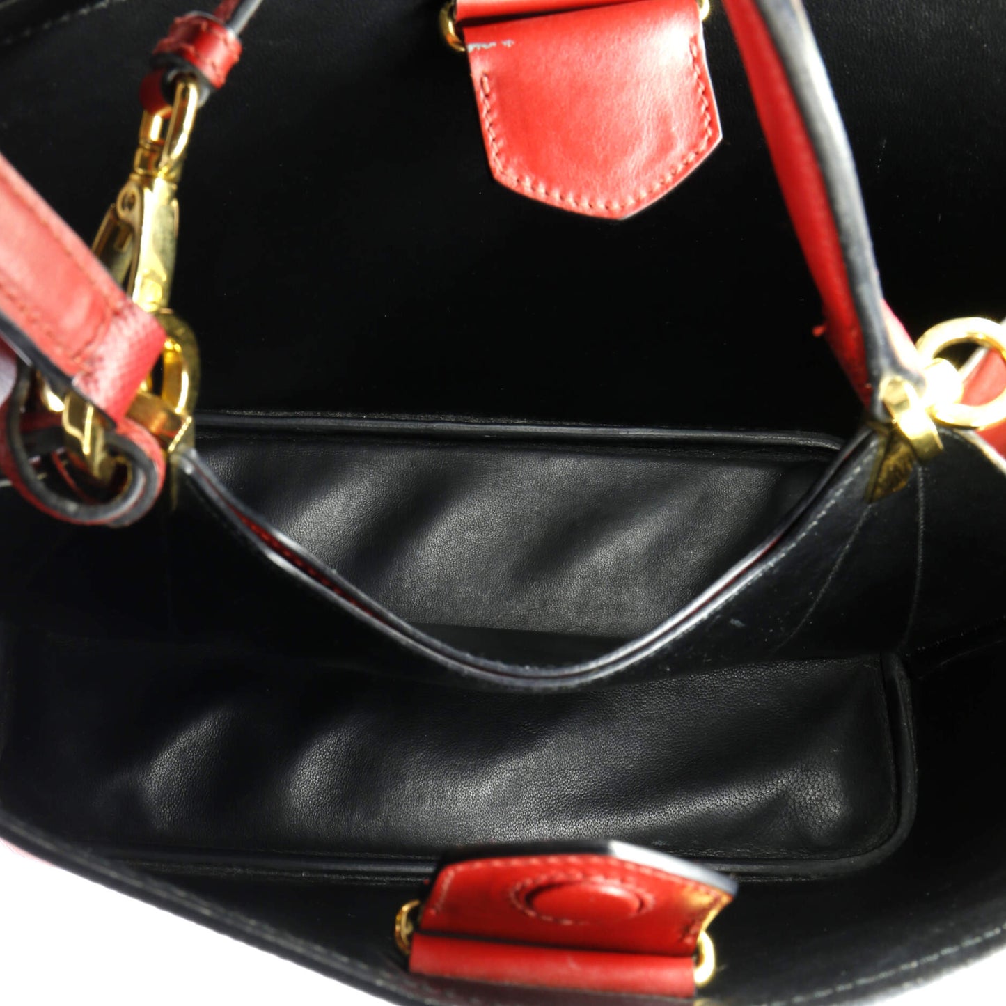 Prada Panier Bucket Bag Saffiano Leather Large