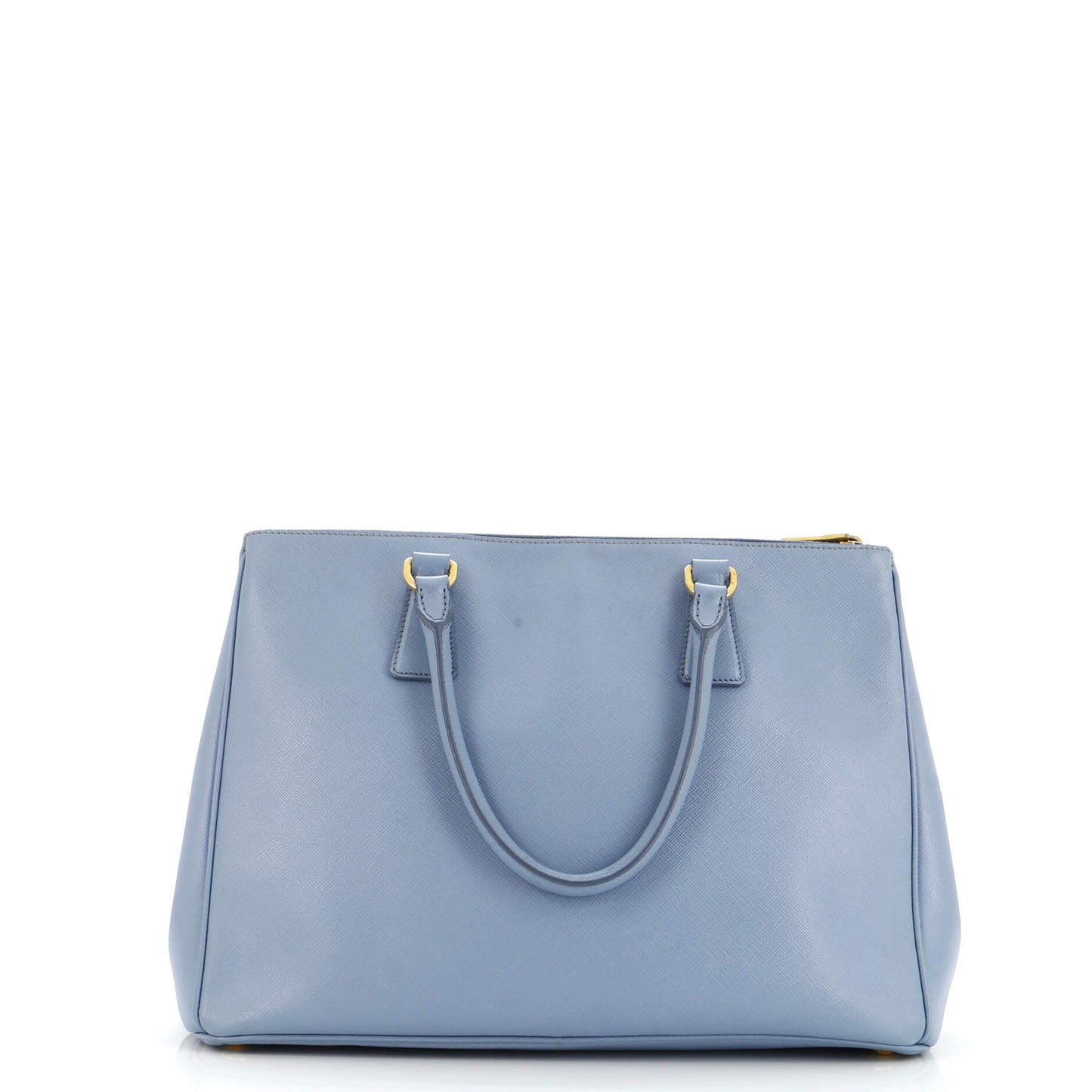 Prada Double Zip Lux Tote Saffiano Leather Medium