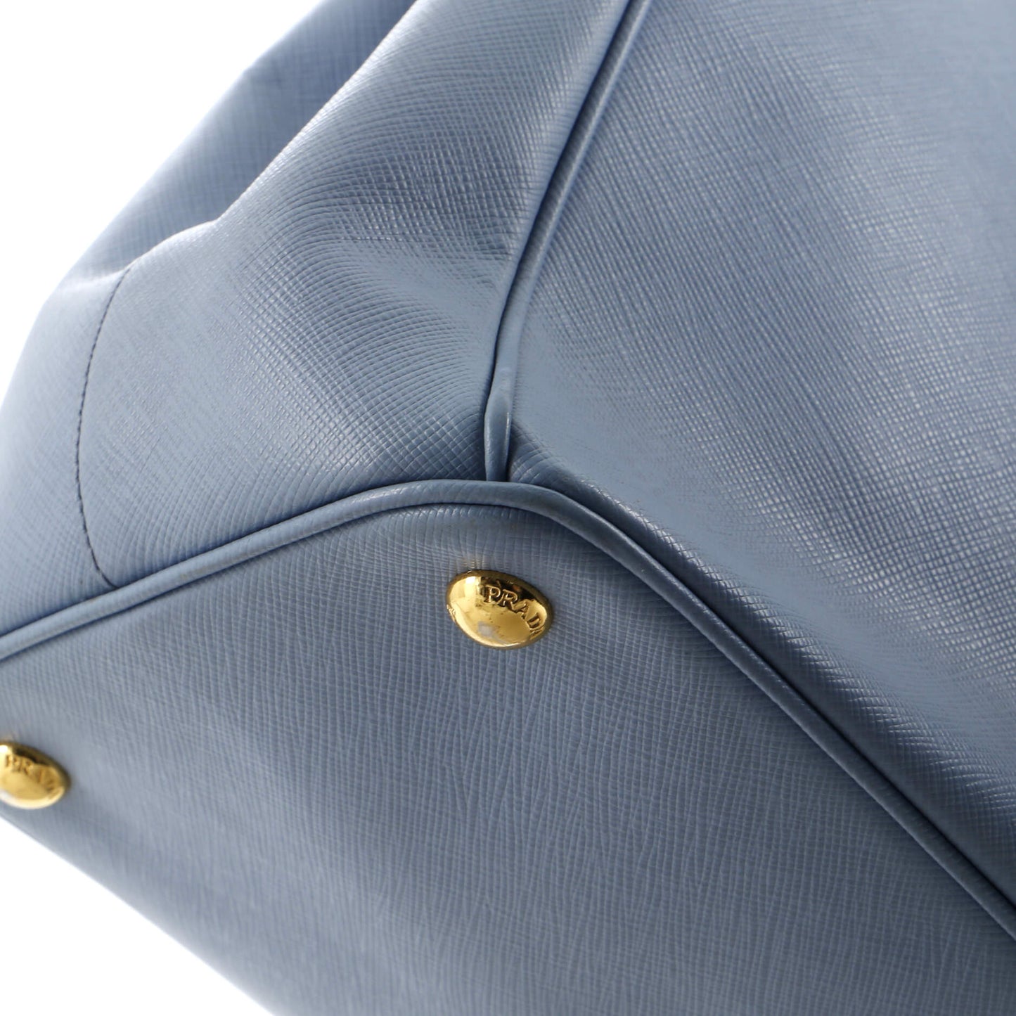 Prada Double Zip Lux Tote Saffiano Leather Medium