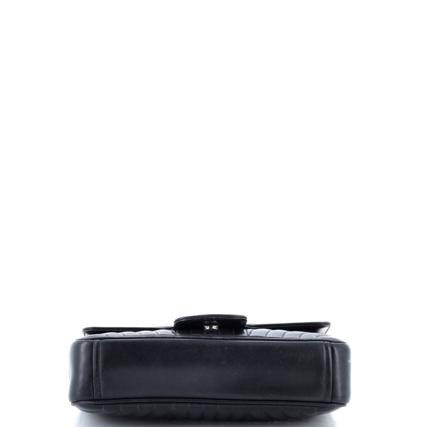 Prada Chain Flap Shoulder Bag Diagramme Quilted Leather Large
